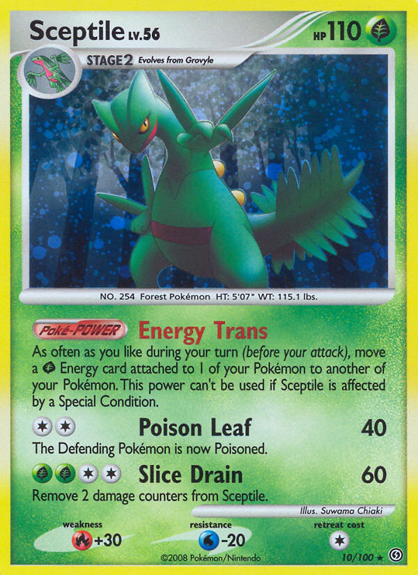 Sceptile (10/100) [Diamante y Perla: Stormfront] 