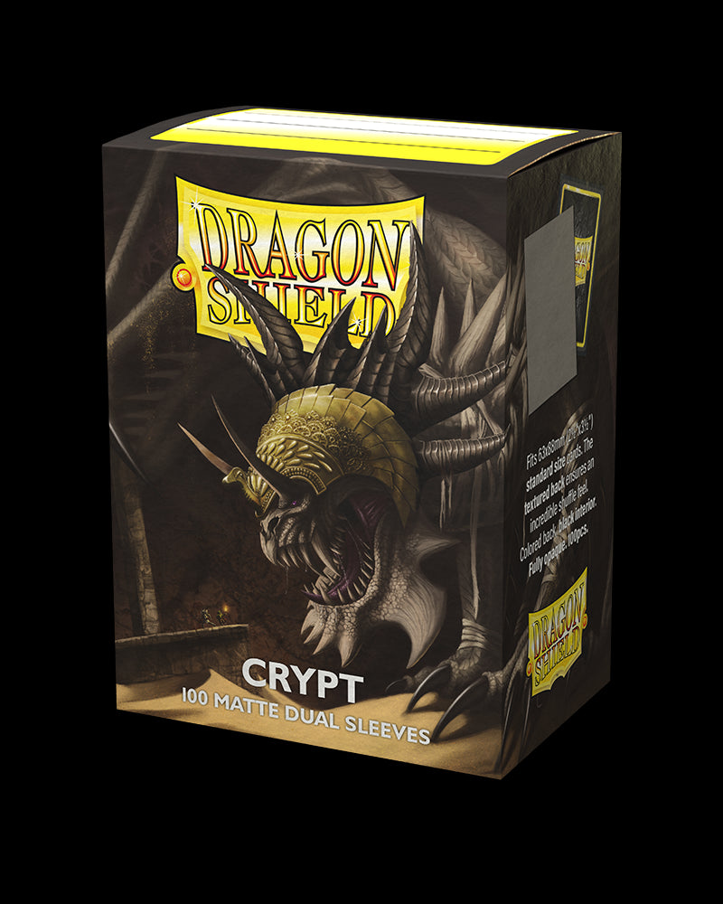 Dragon Shield Sleeves - Crypt Matte Dual (100 protectores)