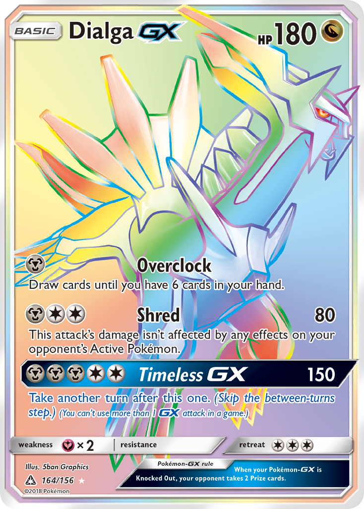 Dialga GX (164/156) [Sol y Luna: Ultra Prisma] 