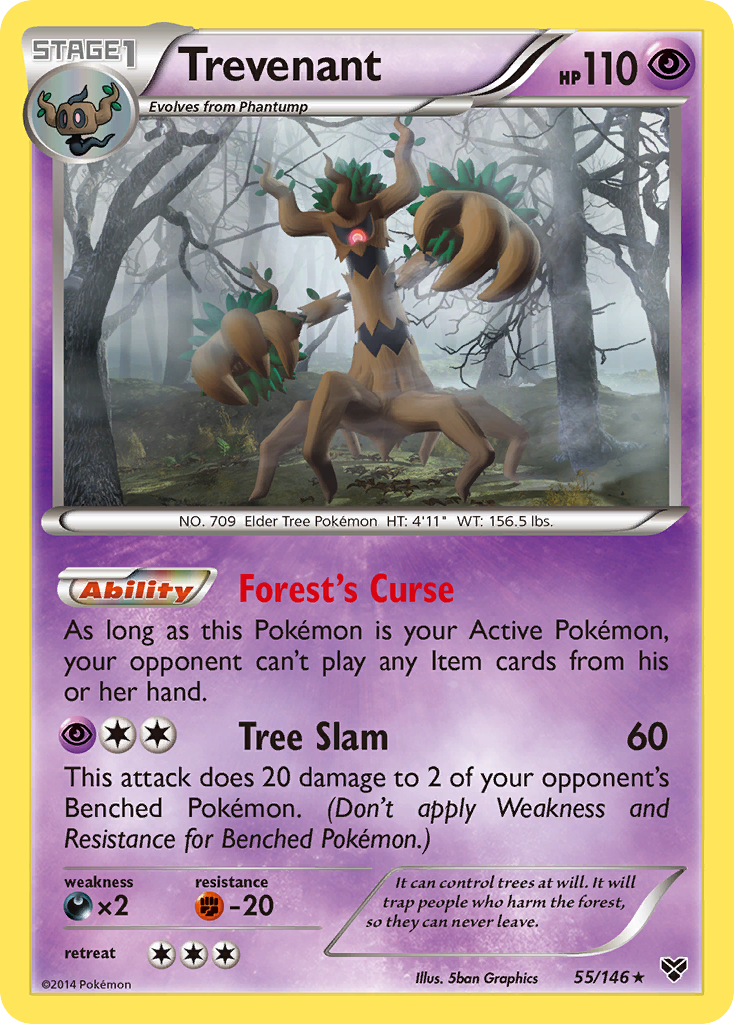 Trevenant (55/146) [XY: Conjunto básico] 