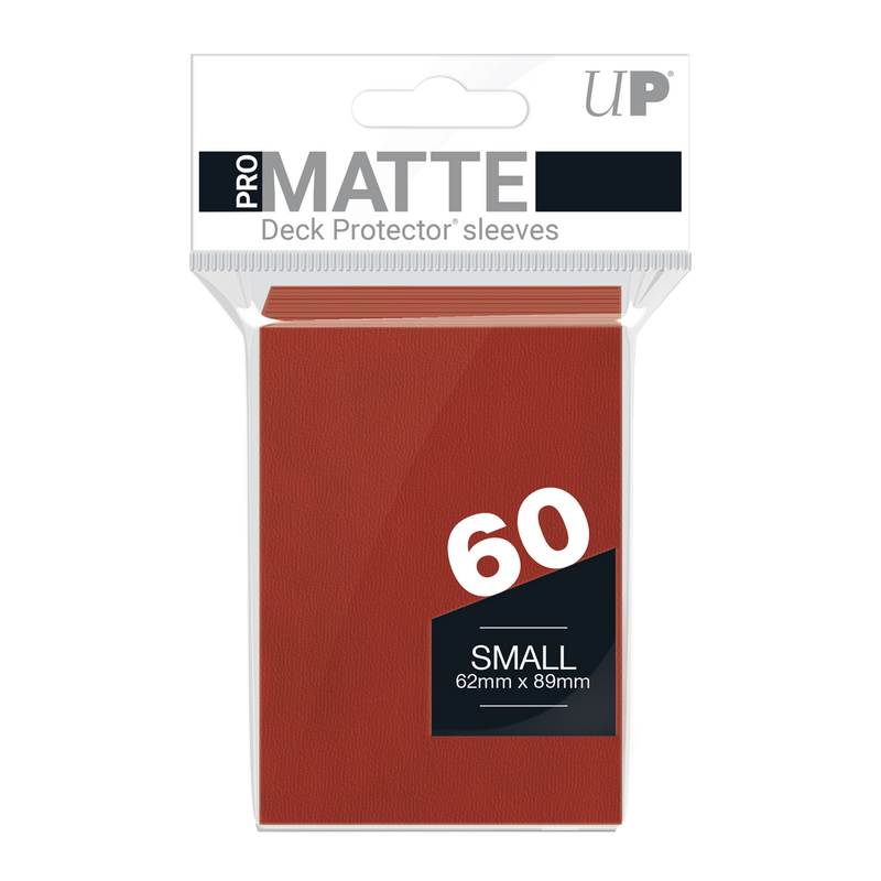 Ultra PRO: Fundas pequeñas de 60 ct - PRO-Matte (Rojo) 