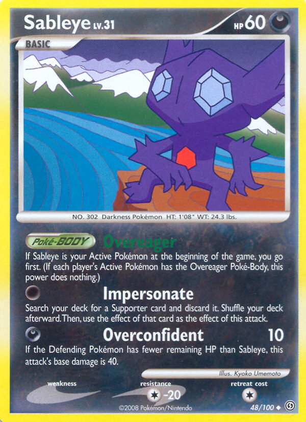 Sableye (48/100) [Diamante y Perla: Stormfront] 